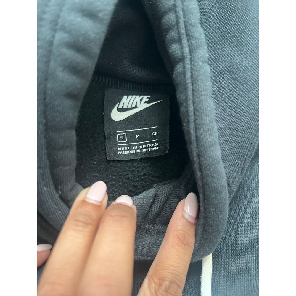 Nike Hoodie Black “Just Do It” size S - Picture 5 of 5